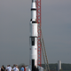 Illustration for article titled Shots of the 36-Foot Saturn V Model Launch: Thats a Big Rocket
